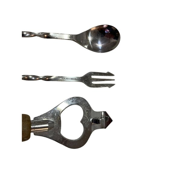 Vintage MCM Bar Tools Used Set of 6 Used - Picture 8 of 11